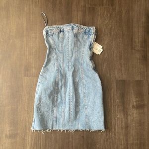 Zara Denim Mini Dress